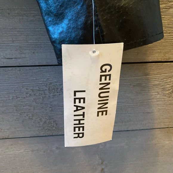 NWT Jessica London Leather Jacket - Picture 3 of 5